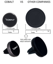 Magnetic Air-Vent Mount With Metal Rim