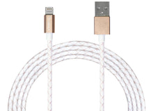 5FT. Apple Certified Diamond Design Cable With Metal Connectors
