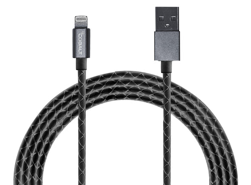 5FT. Apple Certified Diamond Design Cable With Metal Connectors