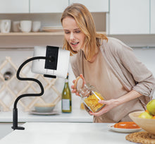 Gooseneck Tablet/Phone Holder- Adjustable Lazy Bracket 2 in 1