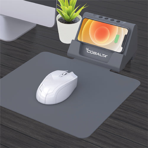 MULTI-TASKER 3 IN 1 MOUSEPAD SPEAKER WIRELESS CHARGER