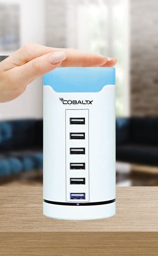 6 PORT LED CHARGING HUB