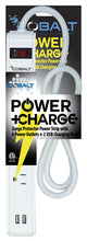 Surge Protector Power Strip With 2 USB Ports