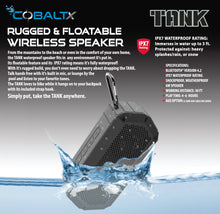 TANK - Rugged & Waterproof Bluetooth Speaker