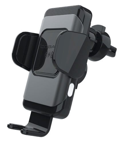 Wireless Charging Air Vent Cradle Mount with Auto Sensor Grip Qi Certified Wireless Car Charger